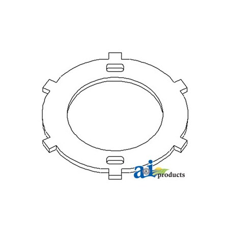 A & I Products Plate, Clutch 7.2" x7.2" x0.2" A-R107264